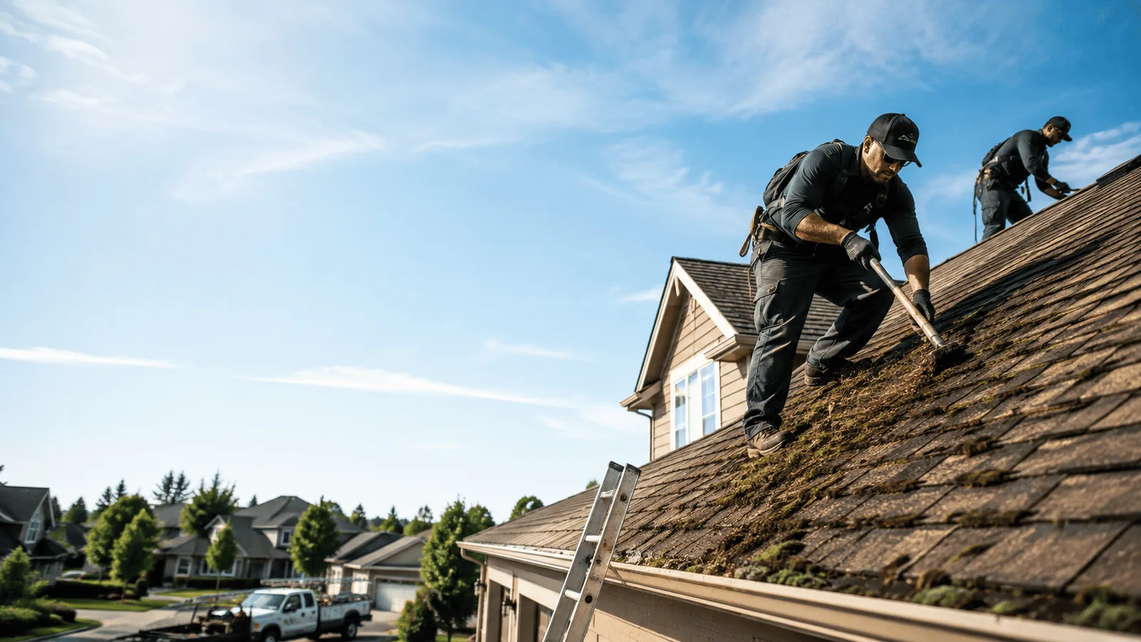 Roof Moss Removal in Clifford, MI near me